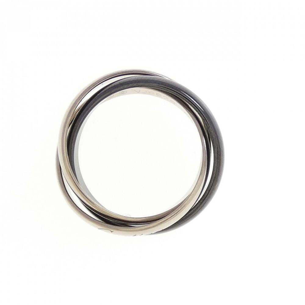 Cartier Authentic Silver Trinity Ring - image 2